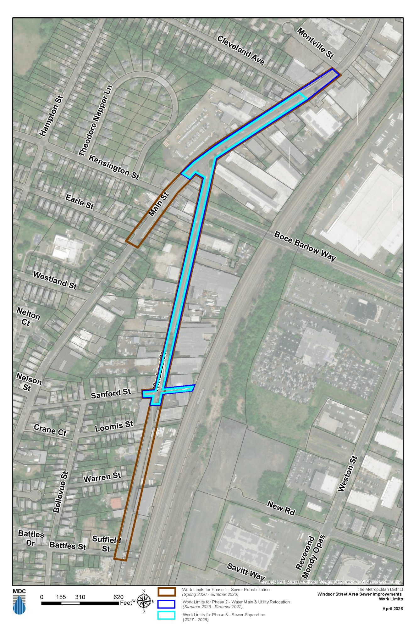Windsor Street Area Sewer Separation Project | The MDC